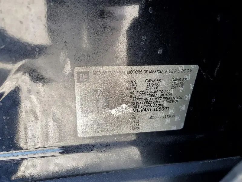 2019 GMC TERRAIN SLE  