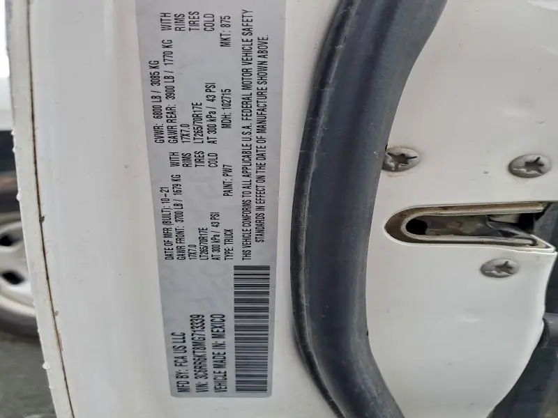 2021 RAM 1500 CLASSIC TRADESMAN  