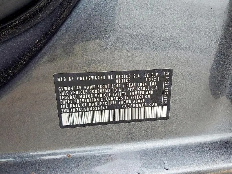 2024 VOLKSWAGEN JETTA SE  