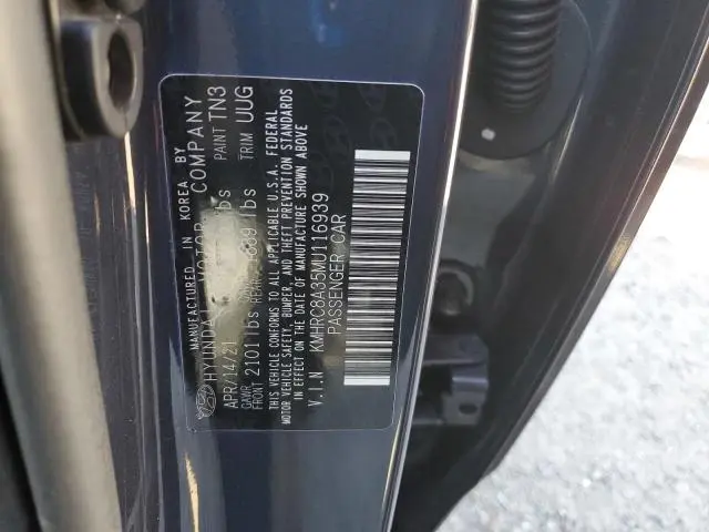 2021 HYUNDAI VENUE SEL  