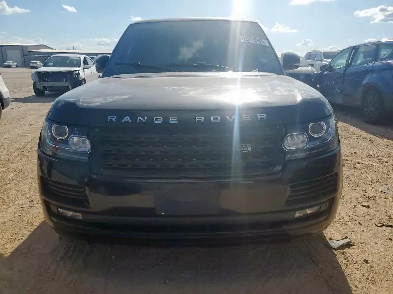 2017 LAND ROVER RANGE ROVER SUPERCHARGED  