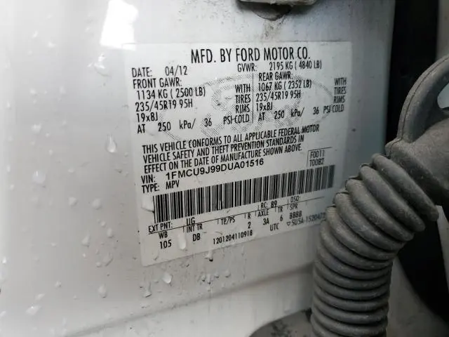 2013 FORD ESCAPE TITANIUM  