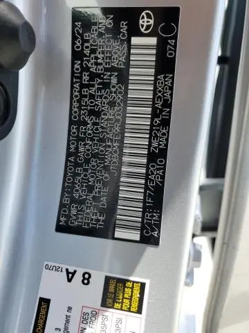 2024 TOYOTA COROLLA LE  