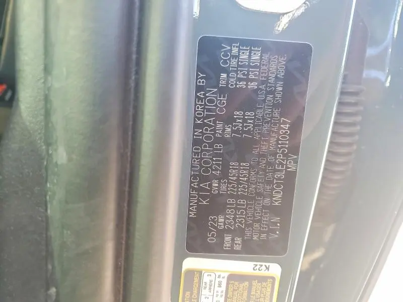 2023 KIA NIRO SX  
