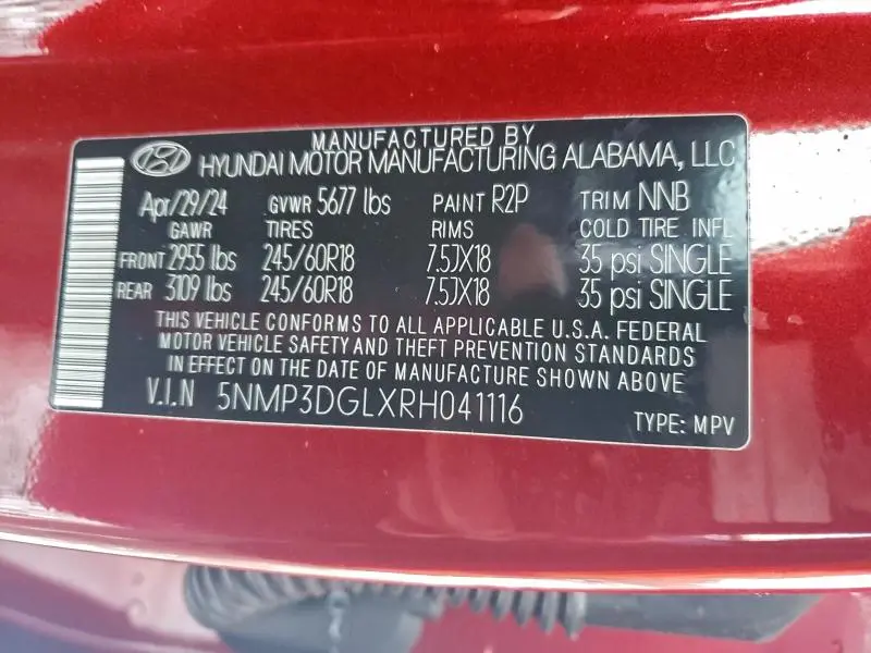 2024 HYUNDAI SANTA FE XRT  