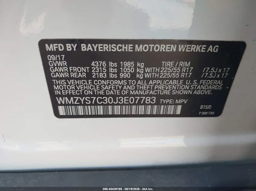 2018 MINI COUNTRYMAN COOPER