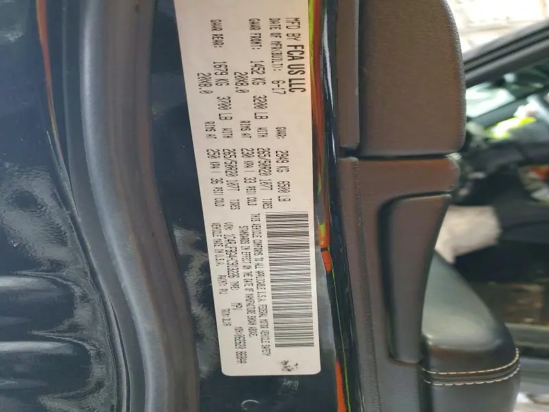 2017 JEEP GRAND CHEROKEE LIMITED  