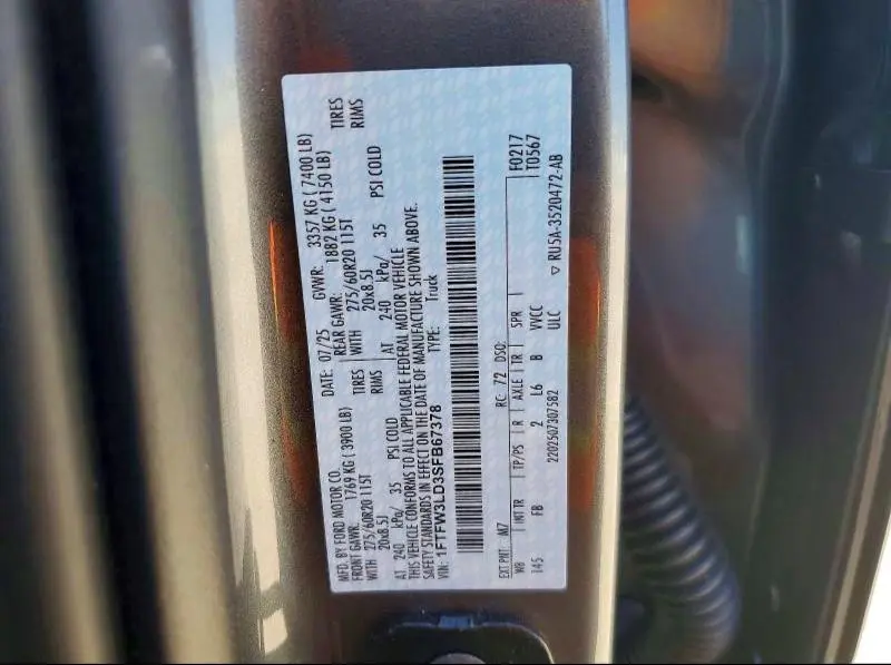 2025 FORD F150 XLT  