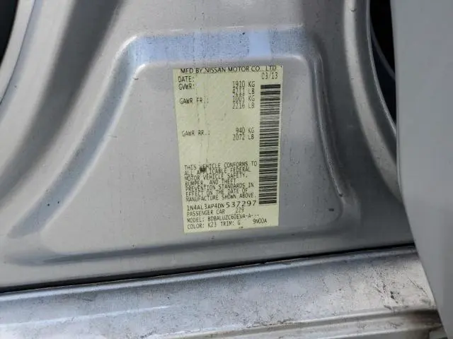 2013 NISSAN ALTIMA 2.5  