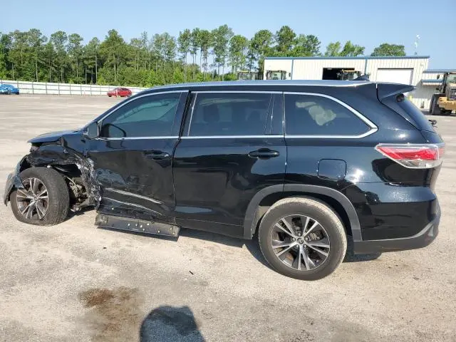 2016 TOYOTA HIGHLANDER XLE  
