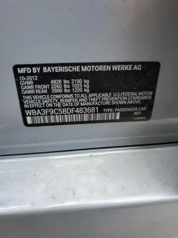 2013 BMW ACTIVEHYBRID 3   