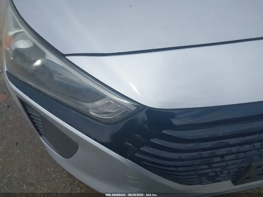 2018 HYUNDAI IONIQ HYBRID BLUE