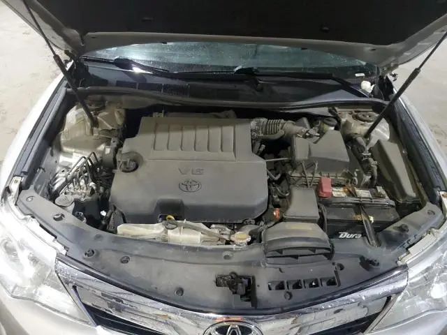 2012 TOYOTA CAMRY XLE V6  