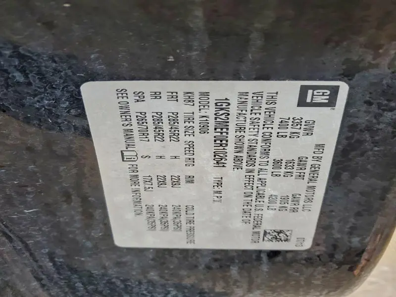 2014 GMC YUKON XL DENALI  