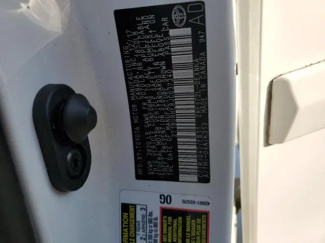 2018 TOYOTA COROLLA L  