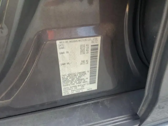 2013 NISSAN ALTIMA 2.5  