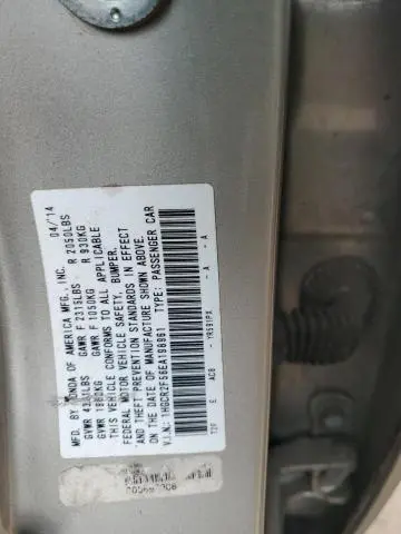 2014 HONDA ACCORD SPORT  