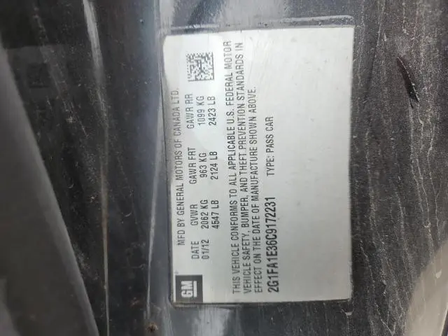 2012 CHEVROLET CAMARO LS  