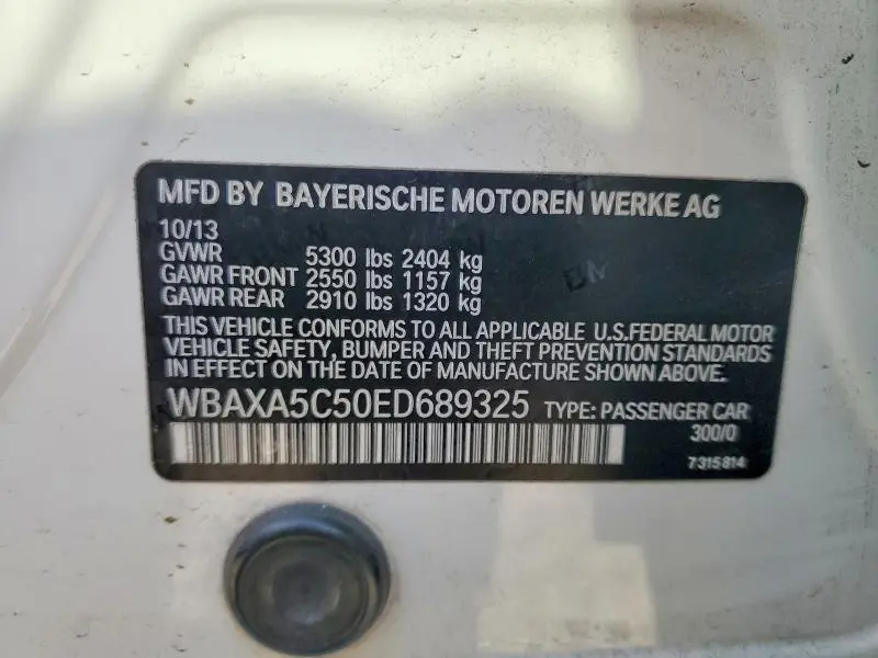 2014 BMW 535 D  