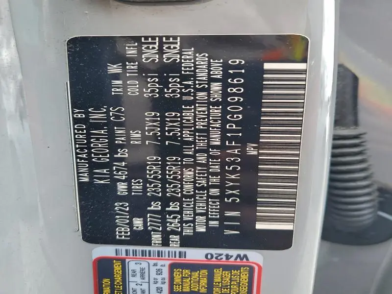 2023 KIA SPORTAGE SX PRESTIGE  