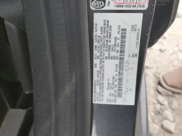 2017 FORD FIESTA TITANIUM  