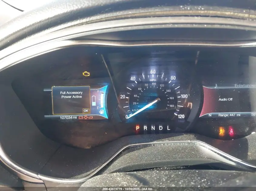 2018 FORD FUSION ENERGI SE LUXURY