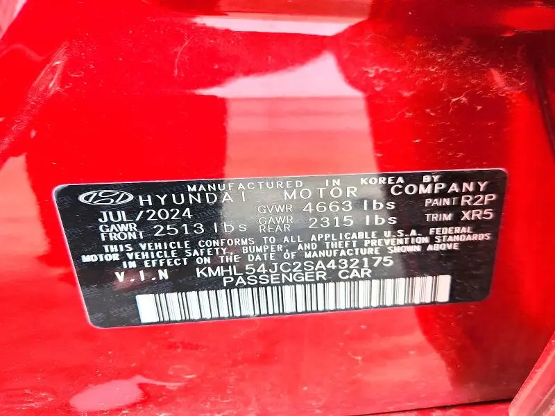 2025 HYUNDAI SONATA N LINE  