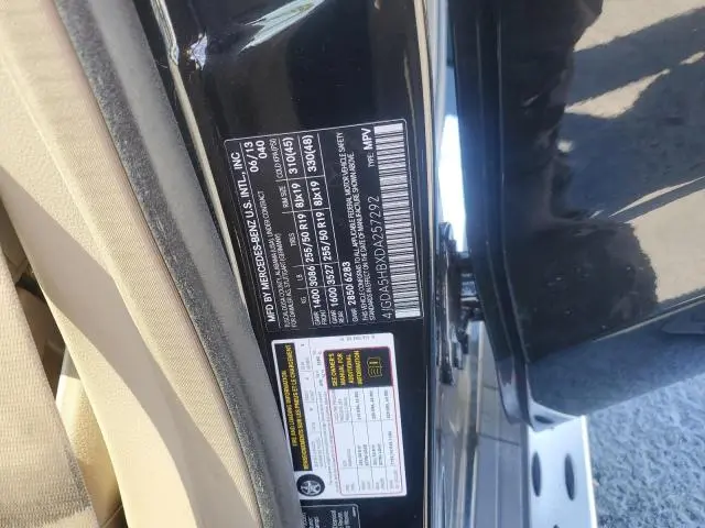 2013 MERCEDES-BENZ ML 350 4MATIC  