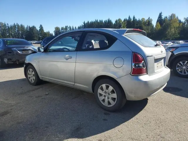 2010 HYUNDAI ACCENT BLUE  
