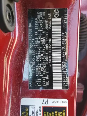 2015 TOYOTA CAMRY HYBRID  