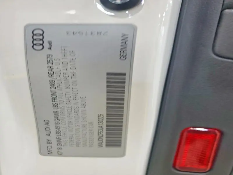 2018 AUDI A5 PREMIUM S LINE  
