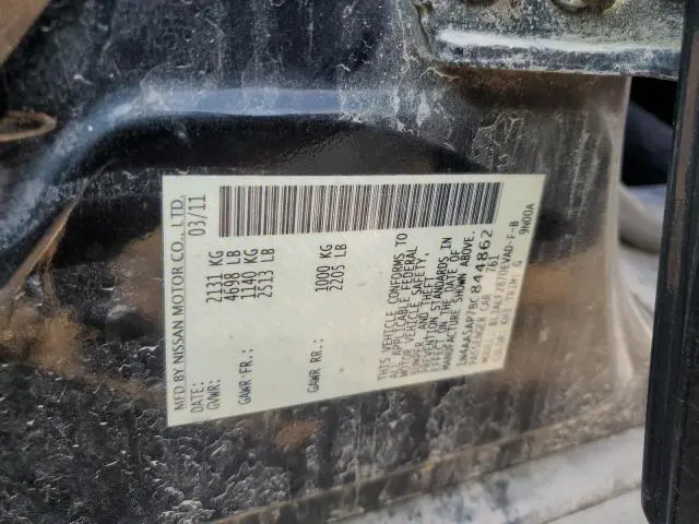 2011 NISSAN MAXIMA S