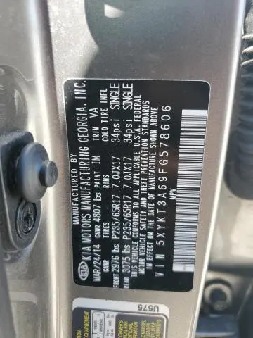 2015 KIA SORENTO LX  