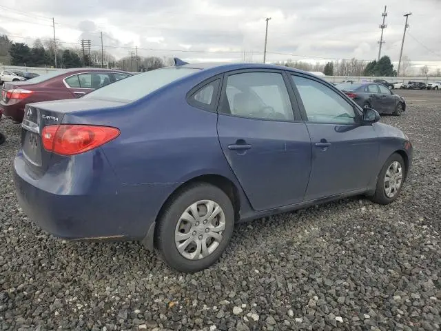2010 HYUNDAI ELANTRA BLUE