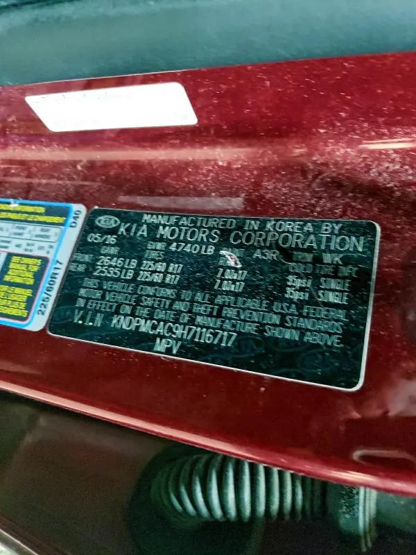 2017 KIA SPORTAGE LX  