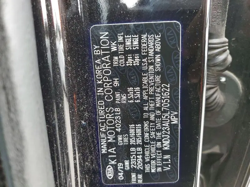 2020 KIA SOUL LX  
