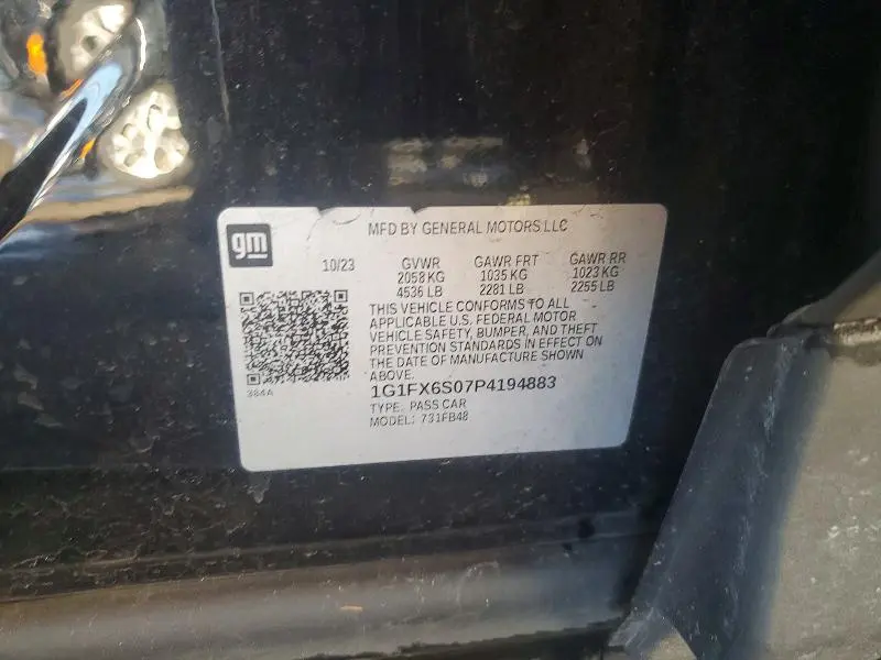 2023 CHEVROLET BOLT EV 2LT  