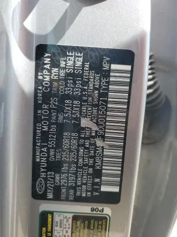 2013 HYUNDAI SANTA FE GLS  