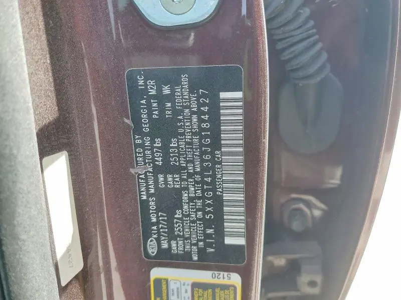 2018 KIA OPTIMA LX  