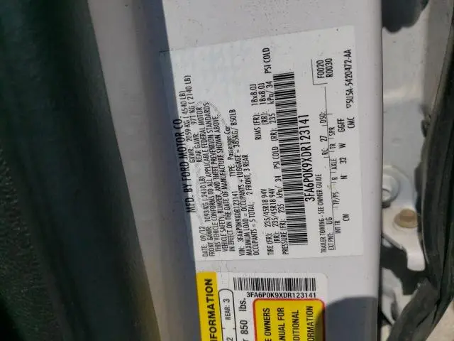 2013 FORD FUSION TITANIUM