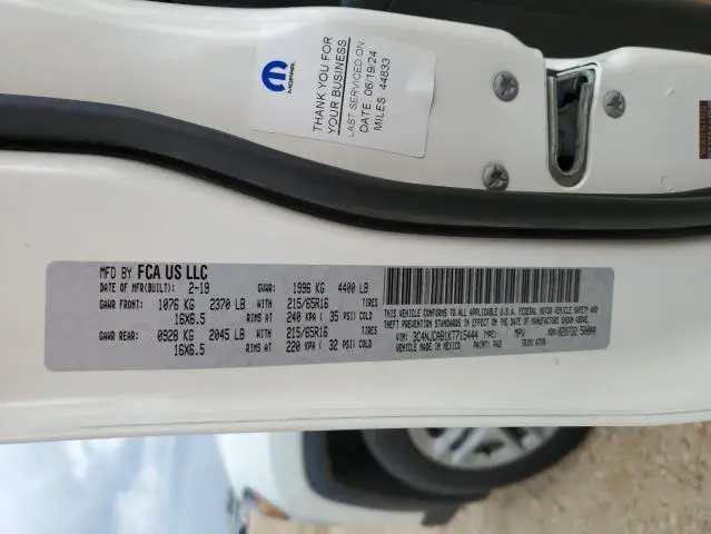 2019 JEEP COMPASS SPORT  