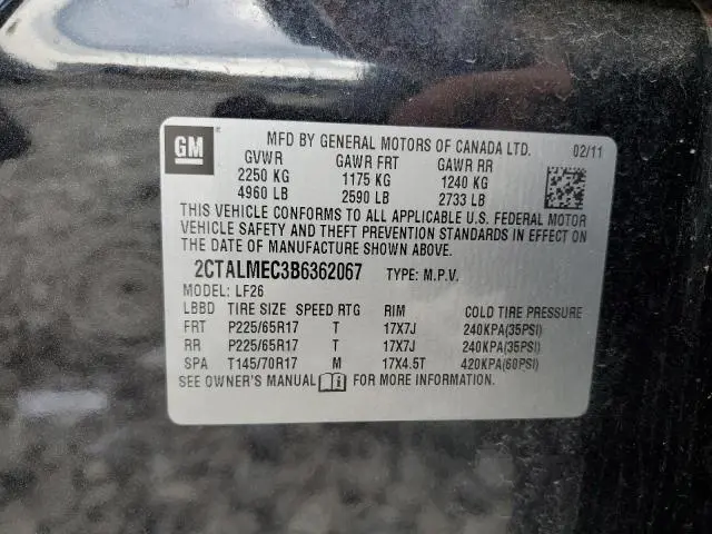 2011 GMC TERRAIN SLE  