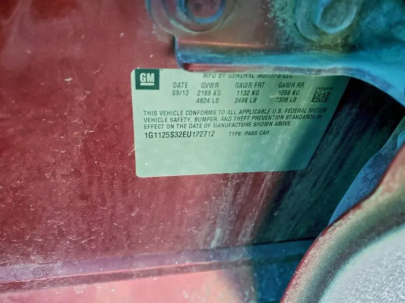 2014 CHEVROLET IMPALA LT  