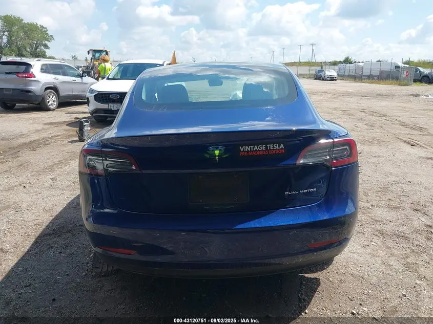 2020 TESLA MODEL 3 LONG RANGE DUAL MOTOR ALL-WHEEL DRIVE
