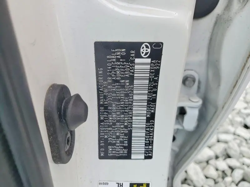 2020 TOYOTA COROLLA L  