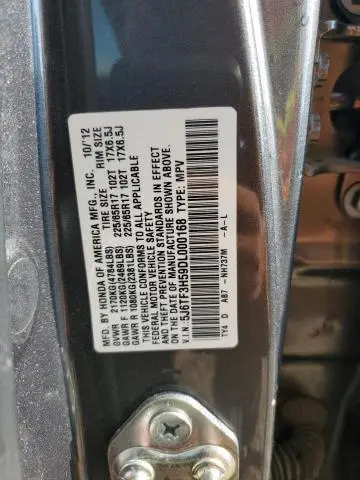 2013 HONDA CROSSTOUR EXL  