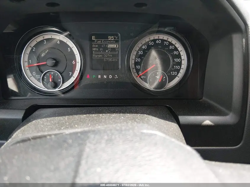 2019 RAM 1500 CLASSIC TRADESMAN  4X4 5'7 BOX