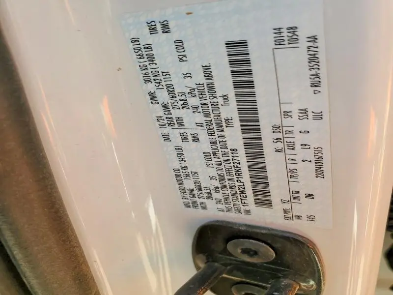 2024 FORD F150 STX  