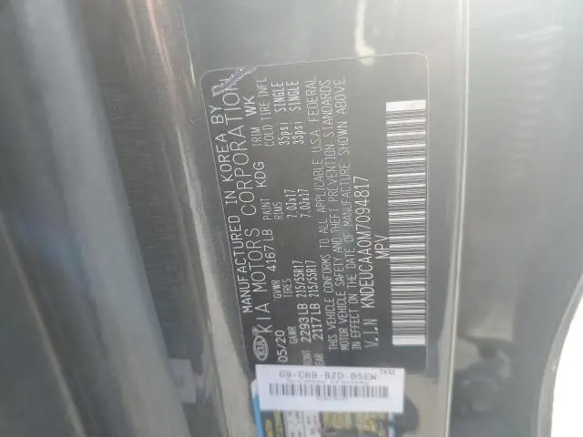 2021 KIA SELTOS S  