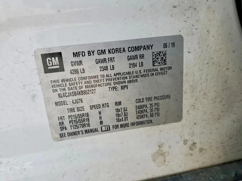 2019 BUICK ENCORE PREFERRED  